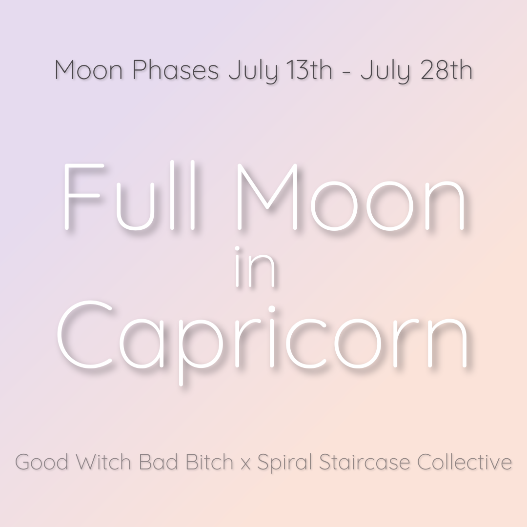 Moon Phases & Signs 7/13 - 7/28