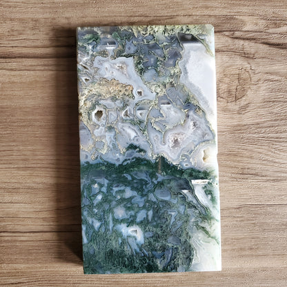 Moss Agate Plates