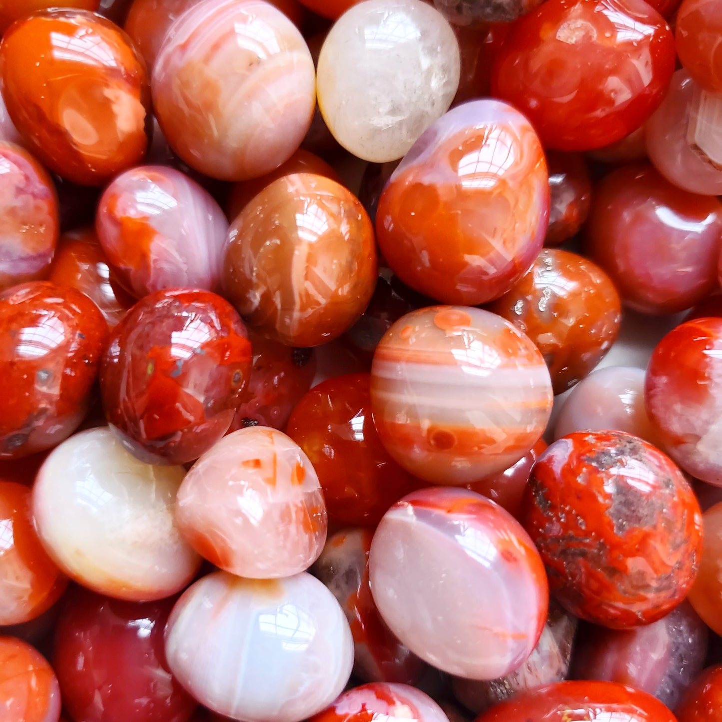 Red Blood Agate Tumbles
